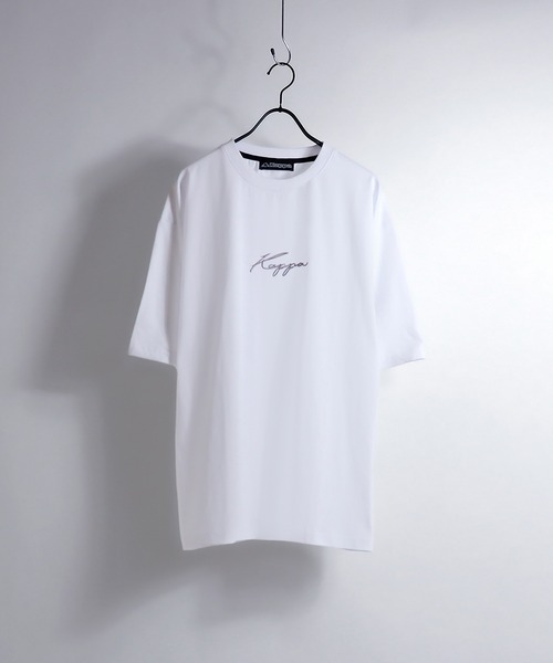 Kappa（カッパ）の「Kappa / カッパ 別注グラフィックビッグシルエットT（Tシャツ/カットソー・メンズ・ホワイト系その他2/ベージュ系その他2/ブルー系その他2/ブラック系その他2/ホワイト系その他3/ベージュ系その他3/ブルー系その他3/ブラック系その他3/ホワイト系その他4/ベージュ系その他4/ブルー系その他4/ブラック系その他4/ホワイト/ホワイト系その他/ミント/グリーン系その他/ベージュ/ベージュ系その他/ブラック系その他/ブラック/チャコールグレー/グリーン/アイボリー/ピンク/グレー/パープル/グリーン系その他2/グレー系その他2/グレー系その他3/ピンク系その他3/パープル系その他3/サックスブルー・M/L）」の3枚目の写真