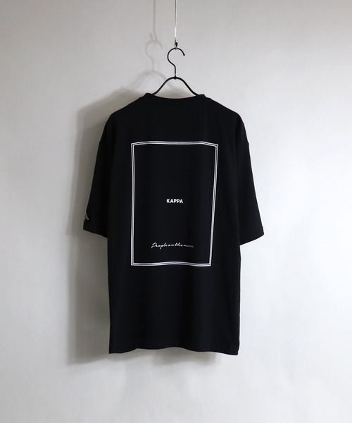 Kappa（カッパ）の「Kappa / カッパ 別注グラフィックビッグシルエットT（Tシャツ/カットソー・メンズ・ホワイト系その他2/ベージュ系その他2/ブルー系その他2/ブラック系その他2/ホワイト系その他3/ベージュ系その他3/ブルー系その他3/ブラック系その他3/ホワイト系その他4/ベージュ系その他4/ブルー系その他4/ブラック系その他4/ホワイト/ホワイト系その他/ミント/グリーン系その他/ベージュ/ベージュ系その他/ブラック系その他/ブラック/チャコールグレー/グリーン/アイボリー/ピンク/グレー/パープル/グリーン系その他2/グレー系その他2/グレー系その他3/ピンク系その他3/パープル系その他3/サックスブルー・M/L）」の10枚目の写真