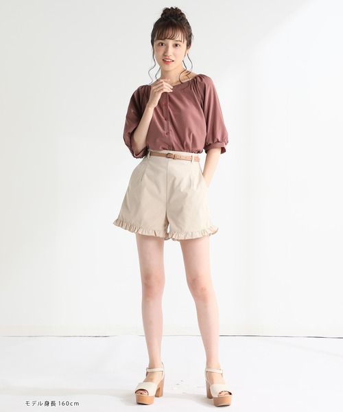 Honeys（ハニーズ）の「フリルショートパンツ（その他パンツ