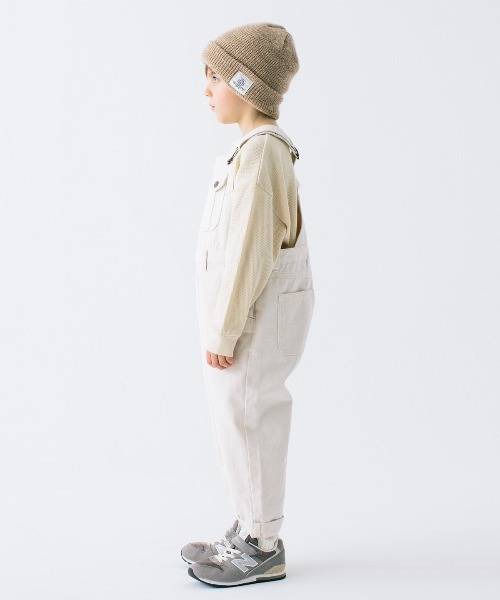 Smoothy（スムージー）の「Smoothy ARMY Duck Overalls / スムージー アーミーダックオーバーオール（その他パンツ・キッズ・ブラウン/アイボリー・S/M/L/XL）」の3枚目の写真