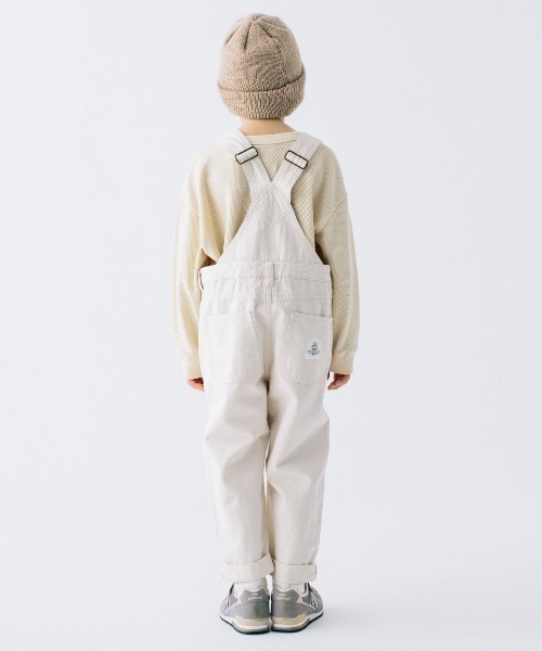 Smoothy（スムージー）の「Smoothy ARMY Duck Overalls / スムージー アーミーダックオーバーオール（その他パンツ・キッズ・ブラウン/アイボリー・S/M/L/XL）」の4枚目の写真
