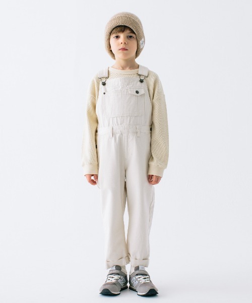 Smoothy（スムージー）の「Smoothy ARMY Duck Overalls / スムージー アーミーダックオーバーオール（その他パンツ・キッズ・ブラウン/アイボリー・S/M/L/XL）」の10枚目の写真