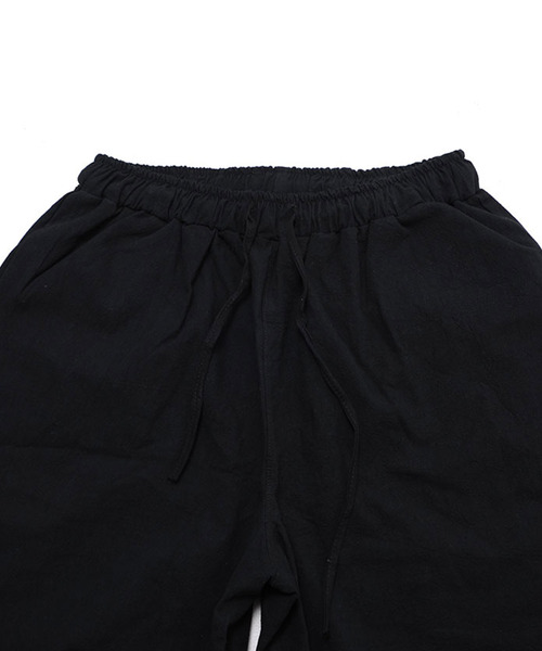 Vicci（ビッチ）の「『vicci/ヴィッチ』バルーン綿麻サルエルパンツ（その他パンツ・メンズ・ブラック/カーキ/チャコール・M/L/XL）」の9枚目の写真