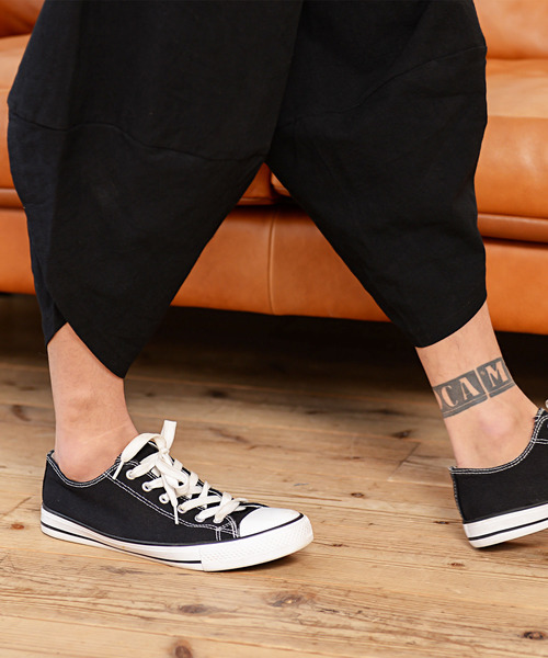 Vicci（ビッチ）の「『vicci/ヴィッチ』バルーン綿麻サルエルパンツ（その他パンツ・メンズ・ブラック/カーキ/チャコール・M/L/XL）」の10枚目の写真