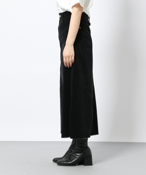 PAGEBOY（ページボーイ）の「コーデュロイリメイクフウスカート（スカート・レディース・ブラック/オフホワイト/ライラック・FREE）」の13枚目の写真