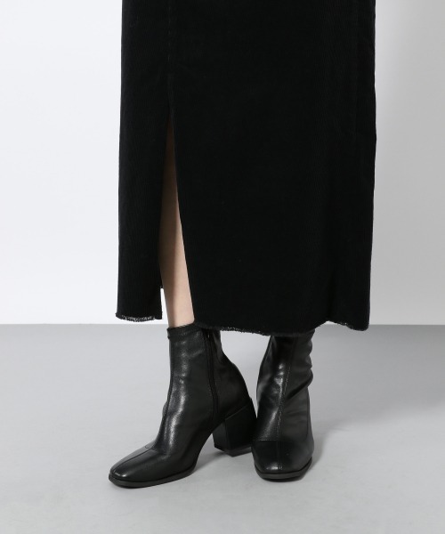 PAGEBOY（ページボーイ）の「コーデュロイリメイクフウスカート（スカート・レディース・ブラック/オフホワイト/ライラック・FREE）」の12枚目の写真