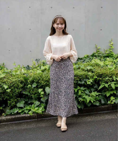 flower(フラワー)の「ウォータリーレディブラウス(シャツ/ブラウス・レディース・アイボリー/ベージュ・FREE)」の7枚目の写真