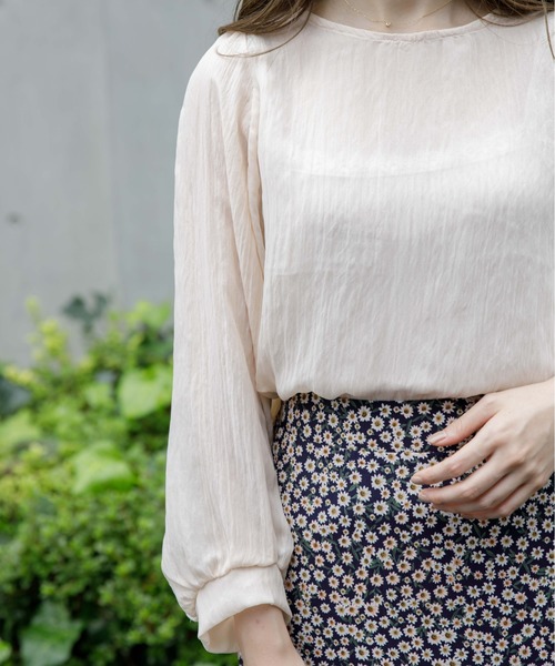 flower(フラワー)の「ウォータリーレディブラウス(シャツ/ブラウス・レディース・アイボリー/ベージュ・FREE)」の20枚目の写真