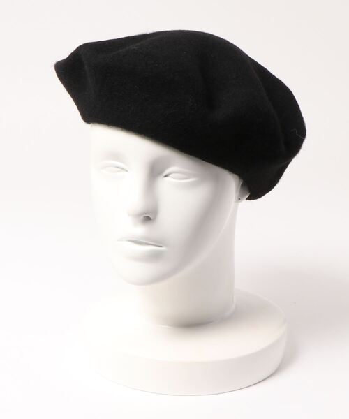 salle de bal(サルデバル)の「ウールベレー帽 / WOOL BERET(ハンチング/ベレー帽・レディース・ブラック/グレー/チャコールグレー/ベージュ/ネイビー/バーガンディー/ブラウン/ワインレッド・FREE)」の17枚目の写真