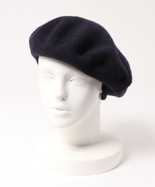 salle de bal(サルデバル)の「ウールベレー帽 / WOOL BERET(ハンチング/ベレー帽・レディース・ブラック/グレー/チャコールグレー/ベージュ/ネイビー/バーガンディー/ブラウン/ワインレッド・FREE)」の20枚目の写真