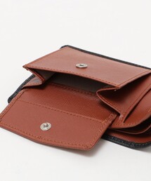 SHIPS（シップス）の「【WEB限定】SHIPS:【SAFFIANO LEATHER】2トーン 2つ折 ウォレット（財布）（財布）」