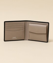 SHIPS（シップス）の「【WEB限定】SHIPS:【SAFFIANO LEATHER】2トーン 2つ折 ウォレット（財布）（財布）」