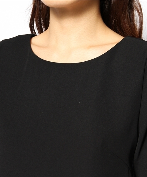 BEAMS LIGHTS Women's（ビームスライツ ウィメンズ）の「BEAMS LIGHTS / 片脇レース ワンピース（ワンピース・レディース・ブラック/ブラウン系その他・36/38）」の5枚目の写真