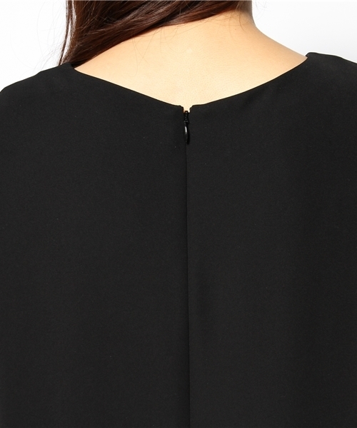 BEAMS LIGHTS Women's（ビームスライツ ウィメンズ）の「BEAMS LIGHTS / 片脇レース ワンピース（ワンピース・レディース・ブラック/ブラウン系その他・36/38）」の6枚目の写真