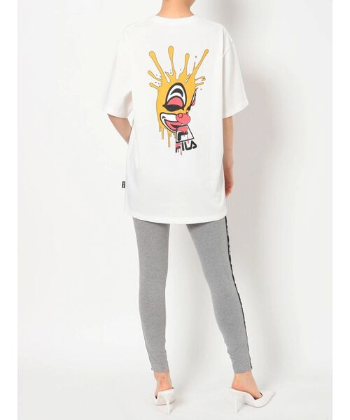 FILA（フィラ）の「GYDA×FILA BUG BASKETBALL Tシャツ（Tシャツ/カットソー・レディース・オフホワイト/ブラック・FREE）」の18枚目の写真