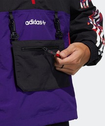 adidas×DOORS アディダス ハーフジップ ウインドブレーカー 新品タグ付き】adidasオリジナルス ハーフジップ ウインド