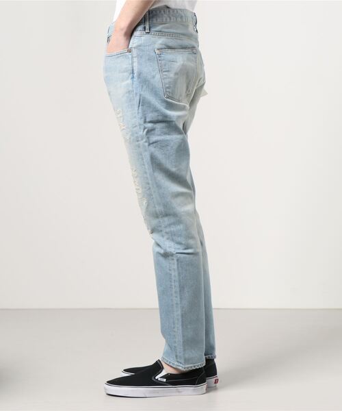 JAPAN BLUE JEANS（ジャパンブルージーンズ）の「CALIF. テーパードフィット Beverly / 12oz イージーデニム（デニムパンツ・メンズ・ライトインディゴブルー・L/M/S/XS/XL）」の3枚目の写真