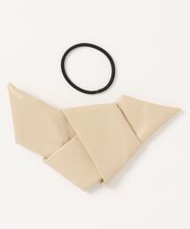 AMERICAN HOLIC | フェイクレザーリボン ＊(ヘアゴム)