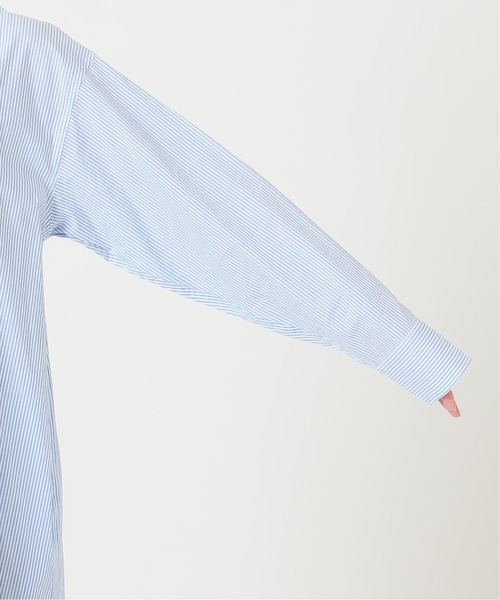 SLOBE IENA(スローブイエナ)の「キャンブリックシャツワンピース【手洗い可能】◆(シャツワンピース・レディース・ホワイト/ブルー系その他・FREE)」の13枚目の写真