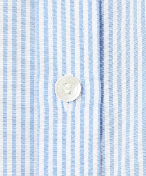 SLOBE IENA(スローブイエナ)の「キャンブリックシャツワンピース【手洗い可能】◆(シャツワンピース・レディース・ホワイト/ブルー系その他・FREE)」の11枚目の写真