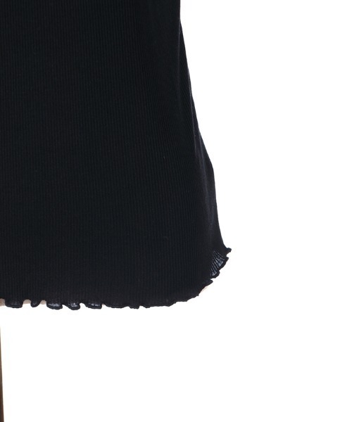 axes femme(アクシーズファム)の「ヨークレースリブインナー(Tシャツ/カットソー・レディース・ホワイト/ブラック/グレー・MEDIUM)」の18枚目の写真
