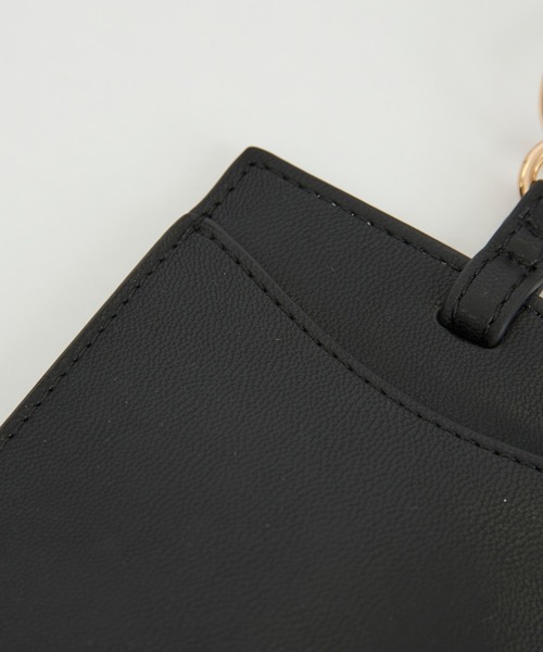 LAZY SUSAN（レイジースーザン）の「マルチポシェット　ルベルニ３セット（ショルダーバッグ・レディース・ブラック/ブラウン/アイボリー・FREE）」の13枚目の写真