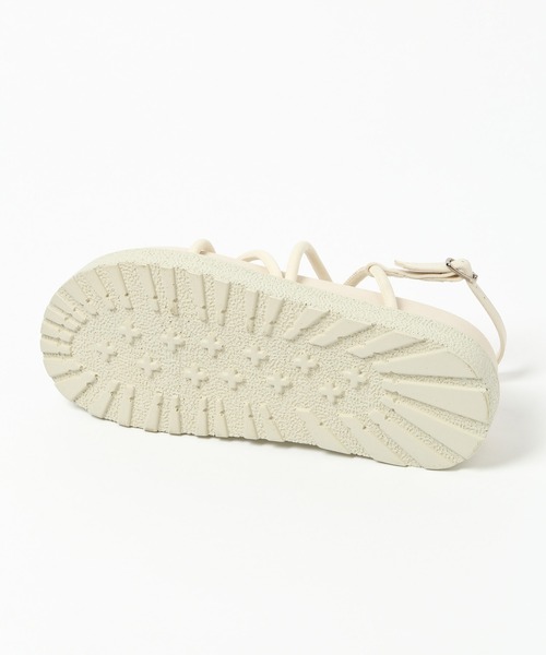 Heather(ヘザー)の「厚底コードレースアップ トングサンダル 937582(サンダル・レディース・ブラック/アイボリー/ベージュ・M/L)」の12枚目の写真