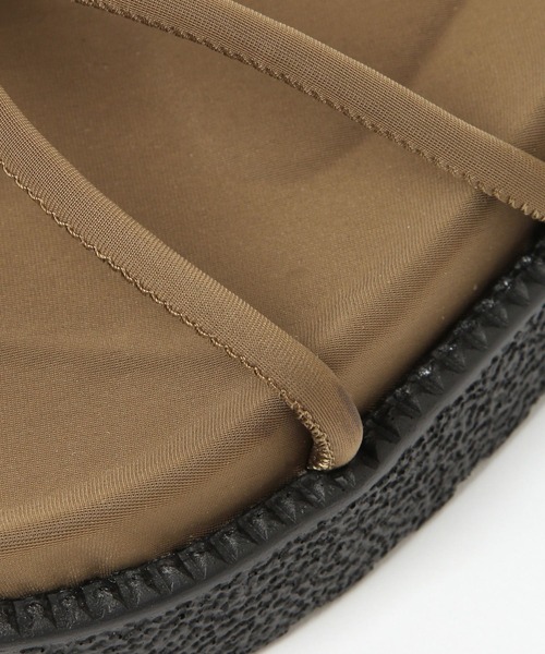 Heather(ヘザー)の「厚底コードレースアップ トングサンダル 937582(サンダル・レディース・ブラック/アイボリー/ベージュ・M/L)」の22枚目の写真