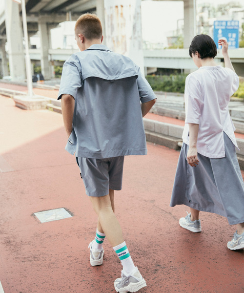 MIZUNO SPORTS STYLE（ミズノスポーツスタイル）の「ストレッチウーブン ハーフパンツ（その他パンツ・メンズ・ブラック/ライトブルー・XL/L/M/S）」の11枚目の写真