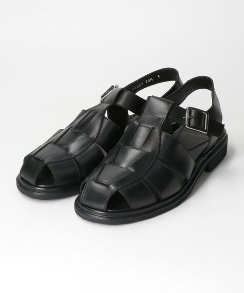 Paraboot(パラブーツ)の「<PARABOOT>IBELIS レザーサンダル(サンダル・レディース・ブラック/ホワイト・5/3/4h/3h/4)」の1枚目の写真