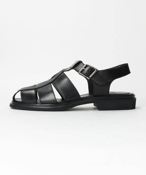 Paraboot(パラブーツ)の「<PARABOOT>IBELIS レザーサンダル(サンダル・レディース・ブラック/ホワイト・5/3/4h/3h/4)」の3枚目の写真