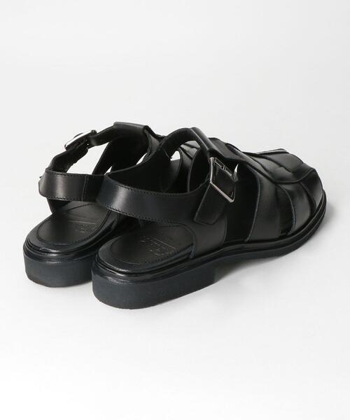 Paraboot(パラブーツ)の「<PARABOOT>IBELIS レザーサンダル(サンダル・レディース・ブラック/ホワイト・5/3/4h/3h/4)」の5枚目の写真