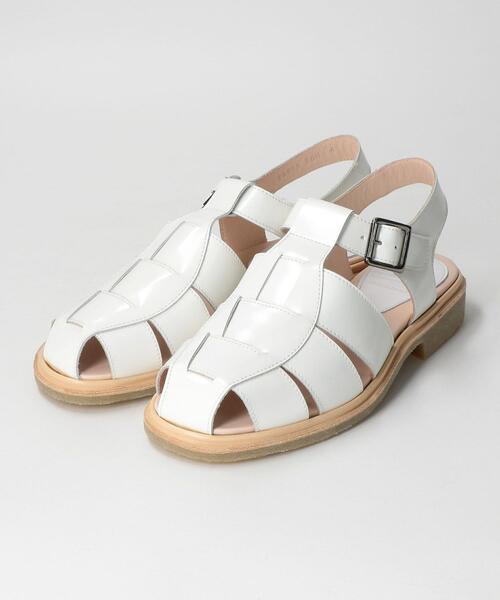 Paraboot(パラブーツ)の「<PARABOOT>IBELIS レザーサンダル(サンダル・レディース・ブラック/ホワイト・5/3/4h/3h/4)」の8枚目の写真