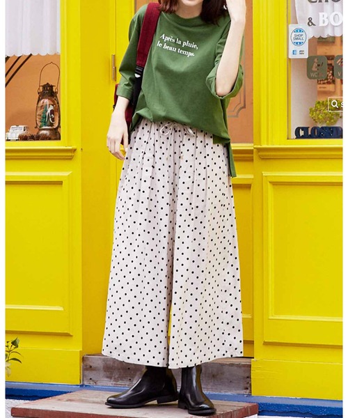 Live in comfort（リブインコンフォート）の「リブ　イン　コンフォート　地中海育ちのトルコオーガニックコットンＴシャツ（Tシャツ/カットソー・レディース・チャコールグレー/ベージュ/グリーン・SMALL/MEDIUM/LARGE/X-LARGE/XX-LARGE/XXX-LARGE）」の11枚目の写真