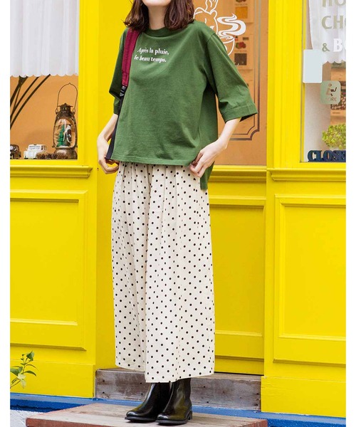 Live in comfort（リブインコンフォート）の「リブ　イン　コンフォート　地中海育ちのトルコオーガニックコットンＴシャツ（Tシャツ/カットソー・レディース・チャコールグレー/ベージュ/グリーン・SMALL/MEDIUM/LARGE/X-LARGE/XX-LARGE/XXX-LARGE）」の12枚目の写真