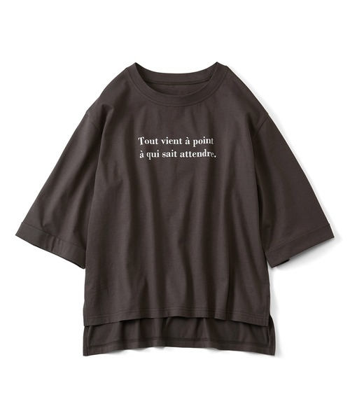 Live in comfort（リブインコンフォート）の「リブ　イン　コンフォート　地中海育ちのトルコオーガニックコットンＴシャツ（Tシャツ/カットソー・レディース・チャコールグレー/ベージュ/グリーン・SMALL/MEDIUM/LARGE/X-LARGE/XX-LARGE/XXX-LARGE）」の13枚目の写真