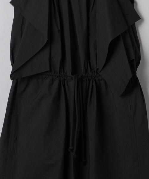 LEMAIRE（ルメール）の「＜LEMAIRE（ルメール）＞ フリル ノースリーブ ドレス ■■■（ドレス・レディース・ブラック・36/34）」の6枚目の写真