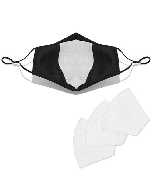 THE NORTH FACE（ザノースフェイス）の「【THE NORTH FACE / ザ・ノース・フェイス】ファションマスク ESSENTIAL MASK（マスク・メンズ・ブラック/グレー・FREE）」の6枚目の写真