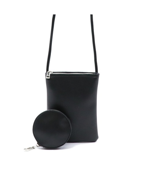 POUTOJOURU(ポートジュール)の「【ポートジュール】 PUレザーミニショルダーバッグ コインケース付き WEB限定(ショルダーバッグ・レディース・ホワイト/ライトブルー/ブラック/ベージュ/カーキ/モカ/グレイッシュベージュ・FREE)」の11枚目の写真