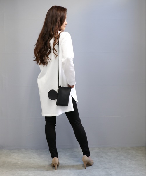 POUTOJOURU(ポートジュール)の「【ポートジュール】 PUレザーミニショルダーバッグ コインケース付き WEB限定(ショルダーバッグ・レディース・ホワイト/ライトブルー/ブラック/ベージュ/カーキ/モカ/グレイッシュベージュ・FREE)」の20枚目の写真