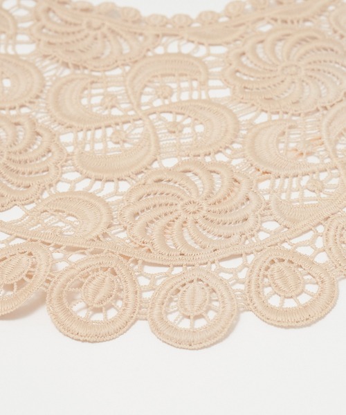 AS KNOW AS PINKY（アズノゥアズピンキー）の「まるでかこまれた付け襟（付け襟・レディース・オフホワイト/ベージュ/ブラック・FREE）」の14枚目の写真