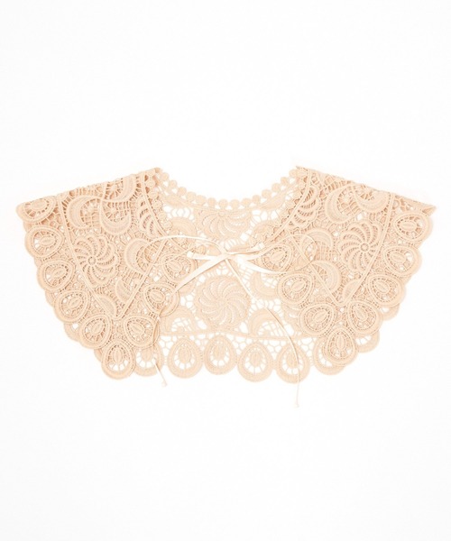 AS KNOW AS PINKY（アズノゥアズピンキー）の「まるでかこまれた付け襟（付け襟・レディース・オフホワイト/ベージュ/ブラック・FREE）」の8枚目の写真