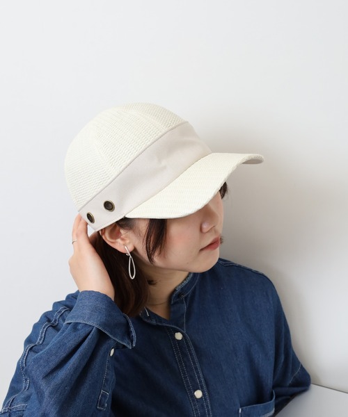 Sense of Grace(センスオブグレース)の「BUZZ CAP バズキャップ(キャップ・メンズ・ネイビー/カーキ/ナチュラル/ブラック/ブラウン/アイボリー/グリーン/チャコールグレー/ベージュ・FREE/XL)」の2枚目の写真