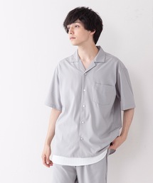 OUTDOOR PRODUCTS（アウトドアプロダクツ）の「【OUTDOOR PRODUCTS】吸水速乾 UVカット 形態安定 2WAYストレッチ オープンカラーシャツ（シャツ/ブラウス・メンズ）」