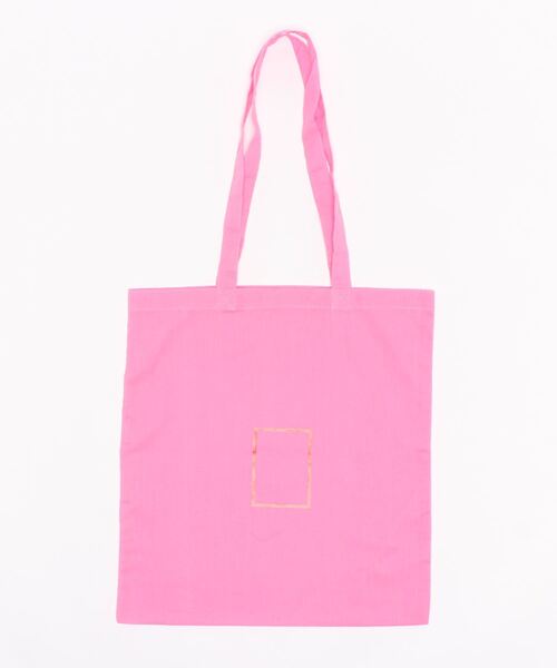 Kastane（カスタネ）の「マーブルエコバック（トートバッグ・レディース・オフホワイト/ピンク・FREE）」の4枚目の写真