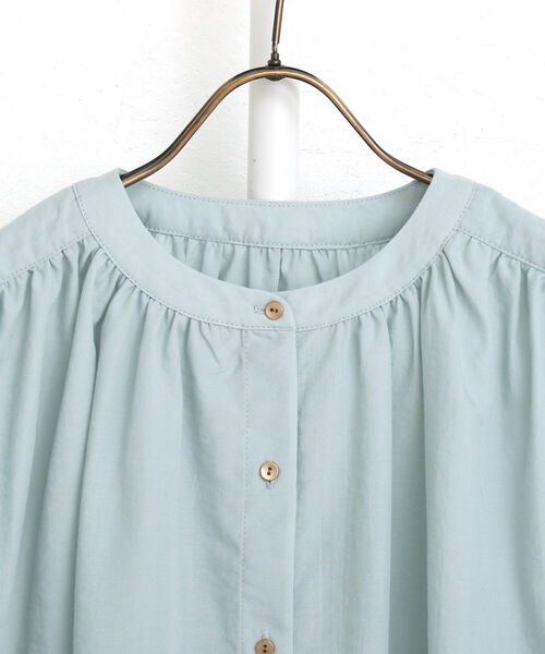 Afternoon Tea(アフタヌーンティー)の「UV加工ブラウス(シャツ/ブラウス・レディース・ライトグリーン/ライトパープル/オフホワイト・MEDIUM)」の8枚目の写真