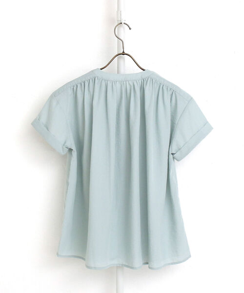 Afternoon Tea(アフタヌーンティー)の「UV加工ブラウス(シャツ/ブラウス・レディース・ライトグリーン/ライトパープル/オフホワイト・MEDIUM)」の9枚目の写真