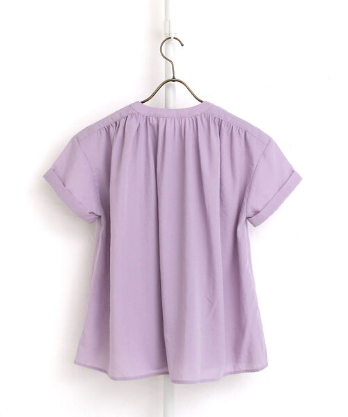 Afternoon Tea(アフタヌーンティー)の「UV加工ブラウス(シャツ/ブラウス・レディース・ライトグリーン/ライトパープル/オフホワイト・MEDIUM)」の11枚目の写真