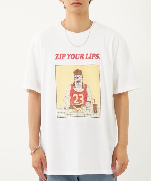 BRACTMENT（ブラクトメント）の「[ ブラクトメント ] BRACTMENT Undulate FUNNY 半袖Tシャツ ユニセックス（Tシャツ/カットソー・メンズ・ホワイト・LARGE/MEDIUM）」の4枚目の写真