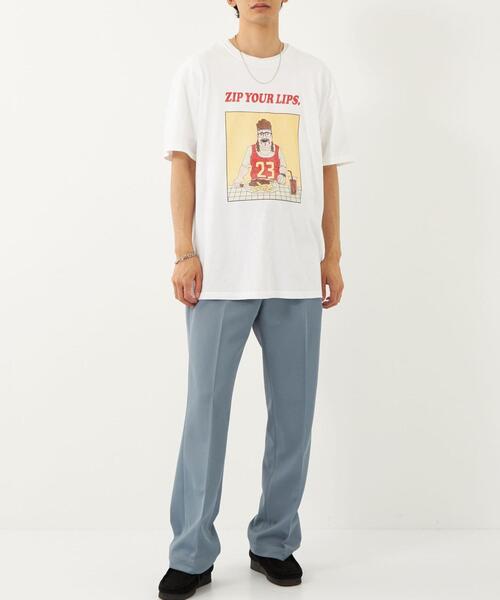 BRACTMENT（ブラクトメント）の「[ ブラクトメント ] BRACTMENT Undulate FUNNY 半袖Tシャツ ユニセックス（Tシャツ/カットソー・メンズ・ホワイト・LARGE/MEDIUM）」の6枚目の写真